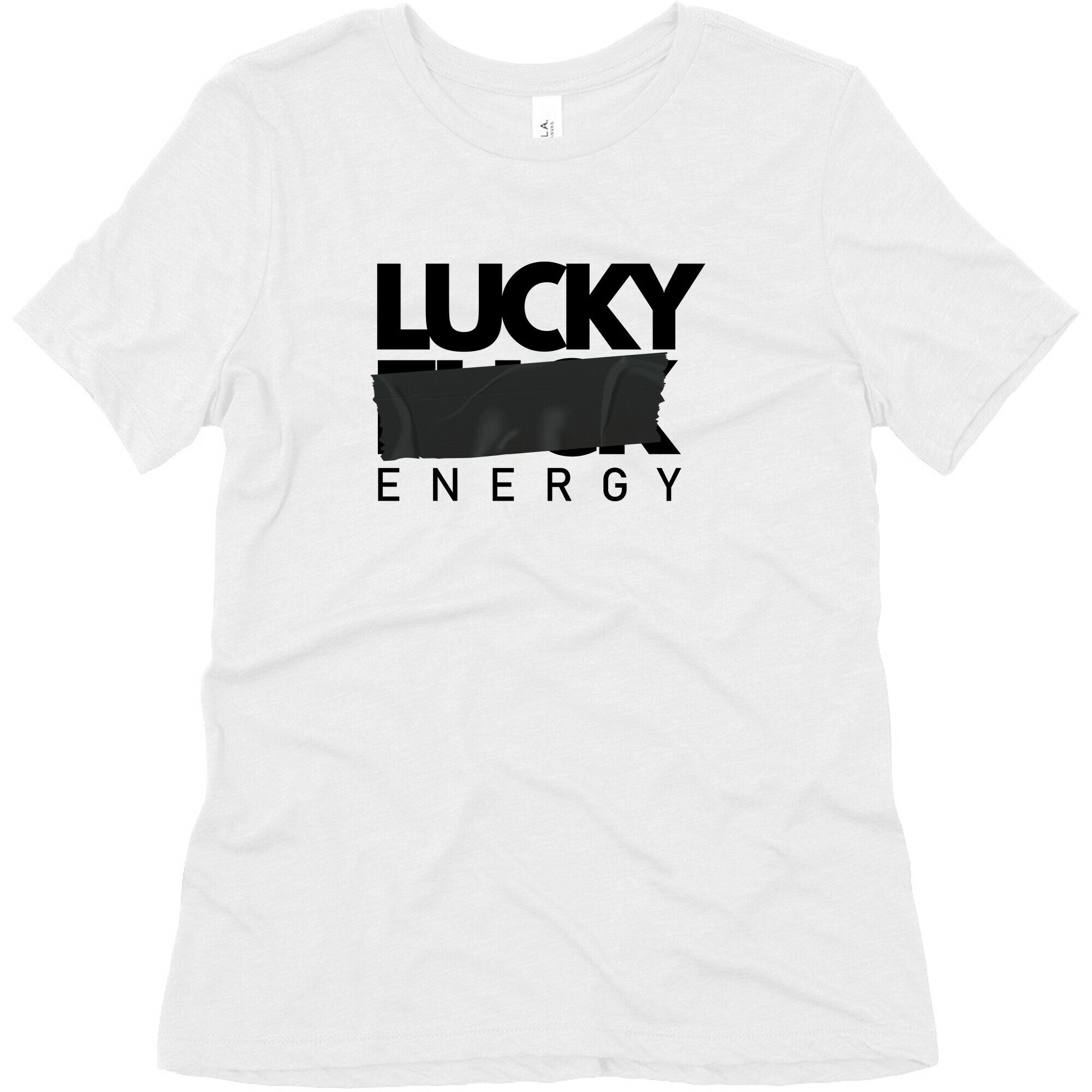 Lucky Energy Womens Triblend Tee